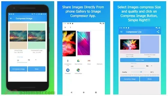 برنامج تصغيير حجم الصور للاندرويد compress Image